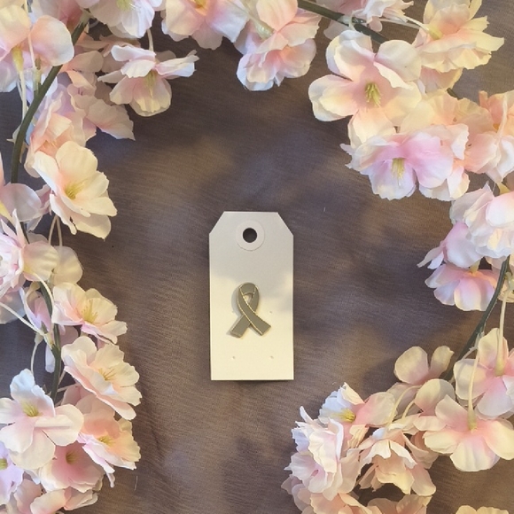Other - Elegant Mental Health Awareness Ribbon Pin